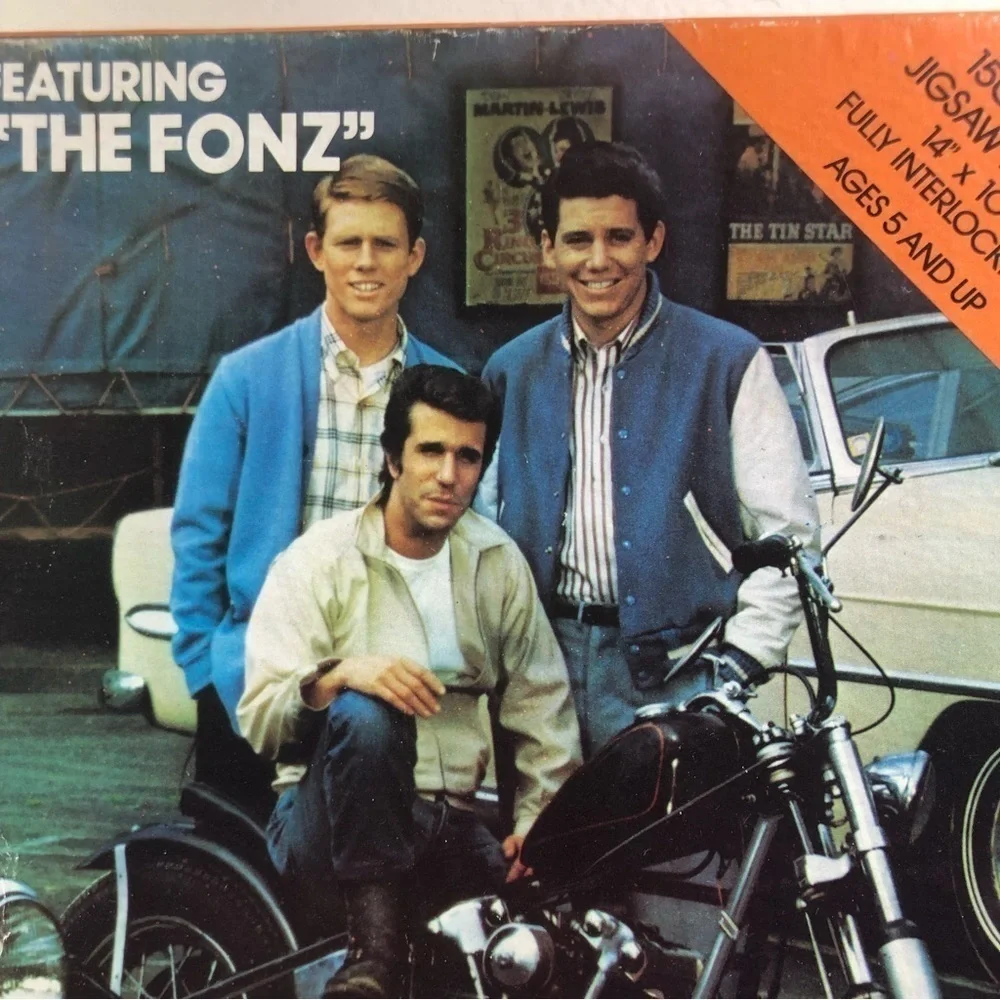 Vintage Happy Days Puzzle Jigsaw The Fonz Fonzie Richie Cunningham Potsy